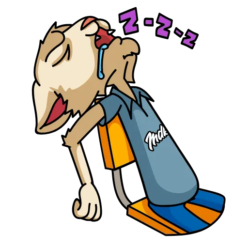 😴 Стикер «MDK Мудакотик» для Telegram