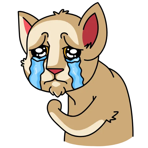 😭 Стикер «MDK Мудакотик» для Telegram