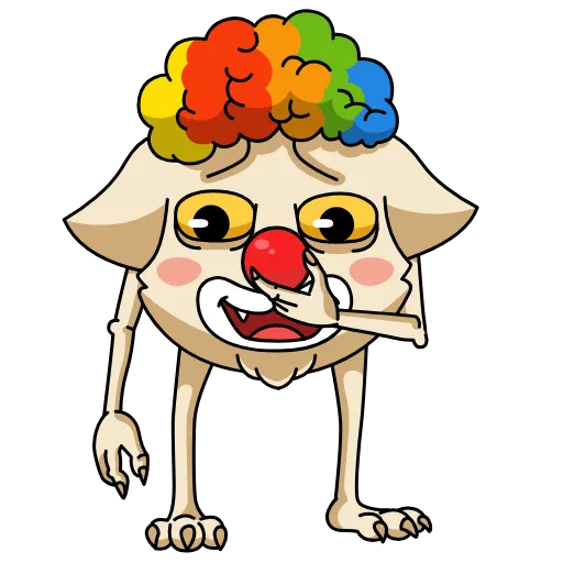 🤡 Стикер «MDK Мудакотик» для Telegram