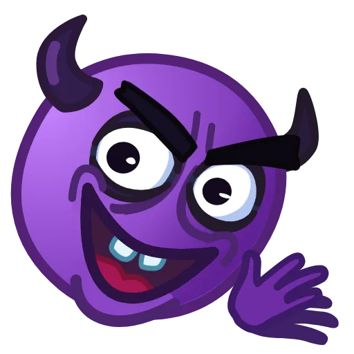 😈 Стикер «Memes Smiles» для Telegram