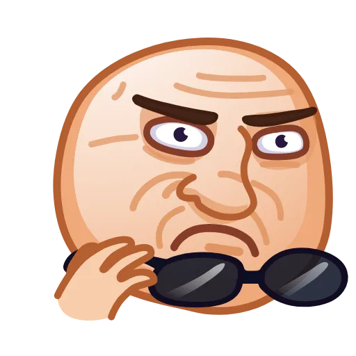😕 Стикер «Memes Smiles» для Telegram
