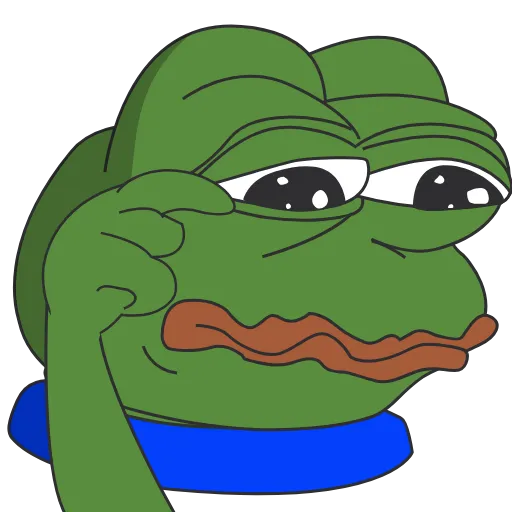 😢 Стикер «AnimatedPepe» для Telegram