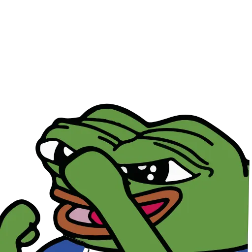 😟 Стикер «Animated Pepe Young» для Telegram
