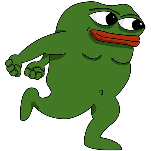 🙃 Стикер «Animated Pepe Young» для Telegram