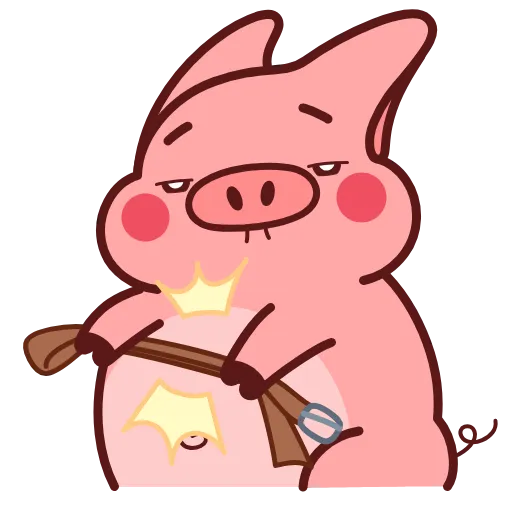😒 Стикер «Pig Valera» для Telegram