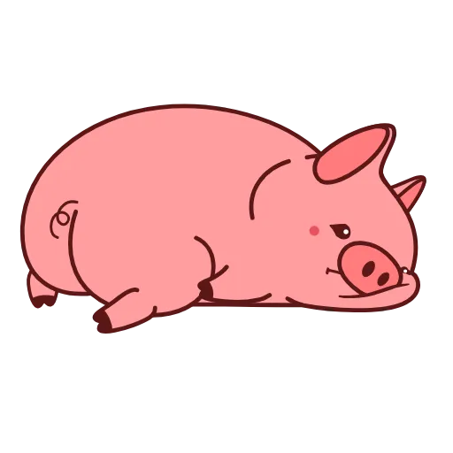 😞 Стикер «Pig Valera» для Telegram