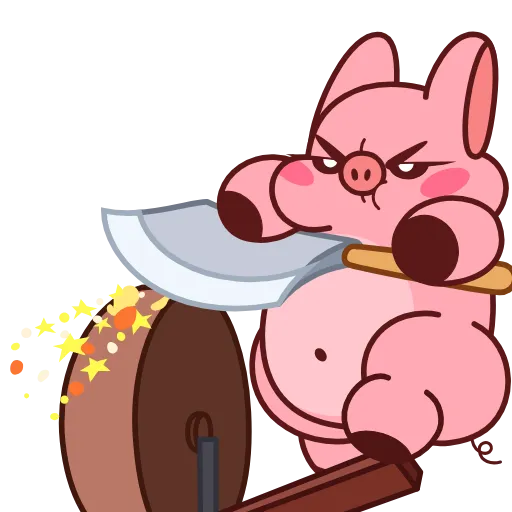 🔪 Стикер «Pig Valera» для Telegram