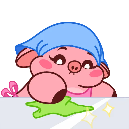 🧽 Стикер «Pig Valera» для Telegram