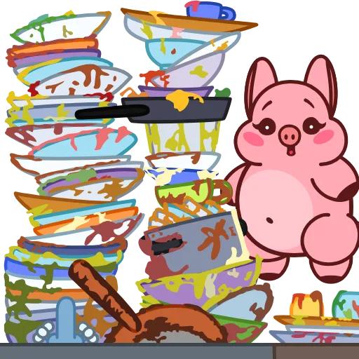 😬 Стикер «Pig Valera» для Telegram