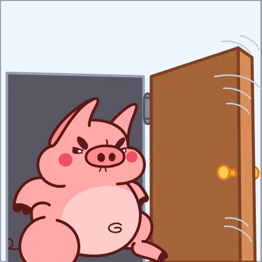 🚪 Стикер «Pig Valera» для Telegram
