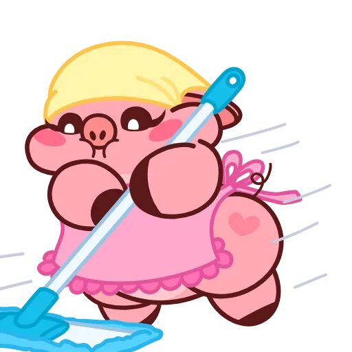 🧹 Стикер «Pig Valera» для Telegram