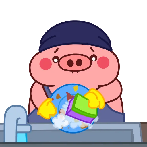🧽 Стикер «Pig Valera» для Telegram