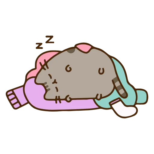 😴 Стикер «Pusheen» для Telegram
