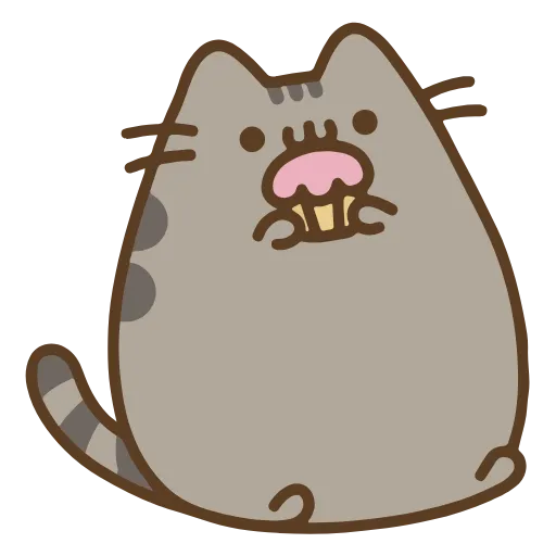 🧁 Стикер «Pusheen» для Telegram