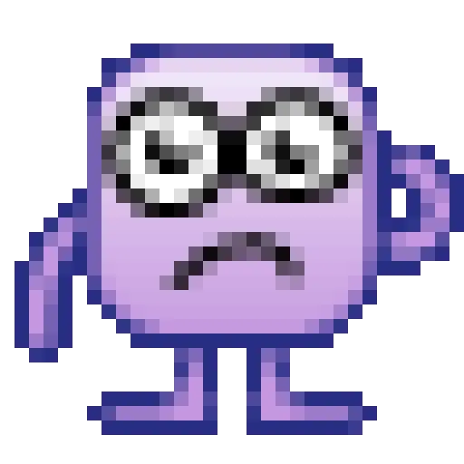 😒 Эмодзи «Animated Retro Smile» для Telegram