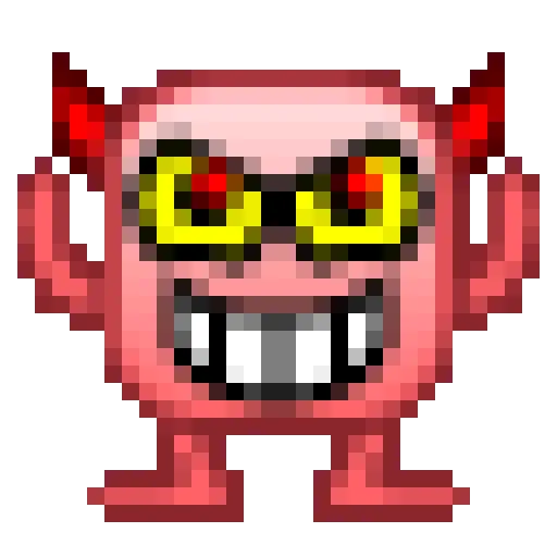 🤬 Эмодзи «Animated Retro Smile» для Telegram
