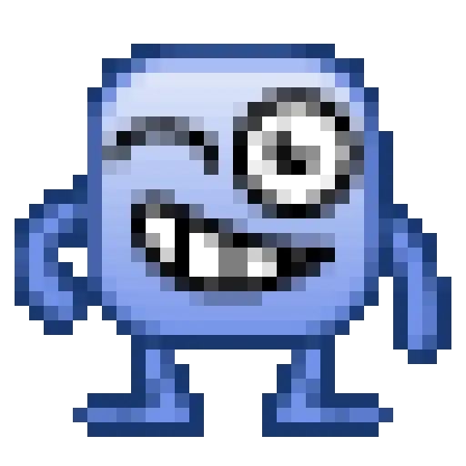 😜 Эмодзи «Animated Retro Smile» для Telegram