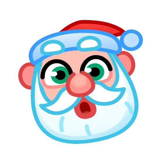 🎅 Стикер «Santa Claus» для Telegram