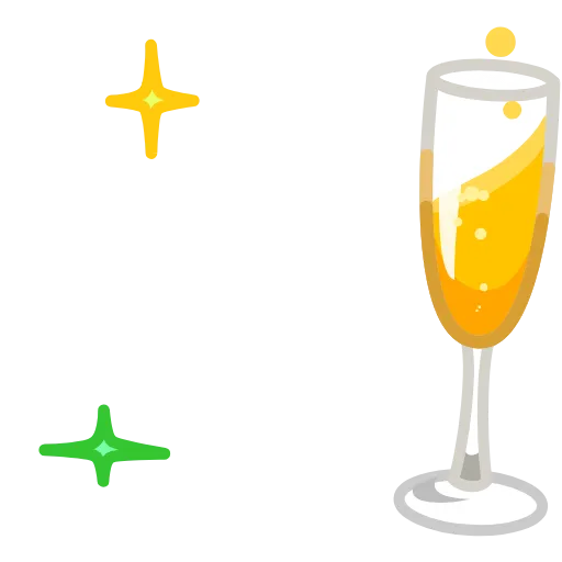 🥂 Стикер «Santa Claus» для Telegram