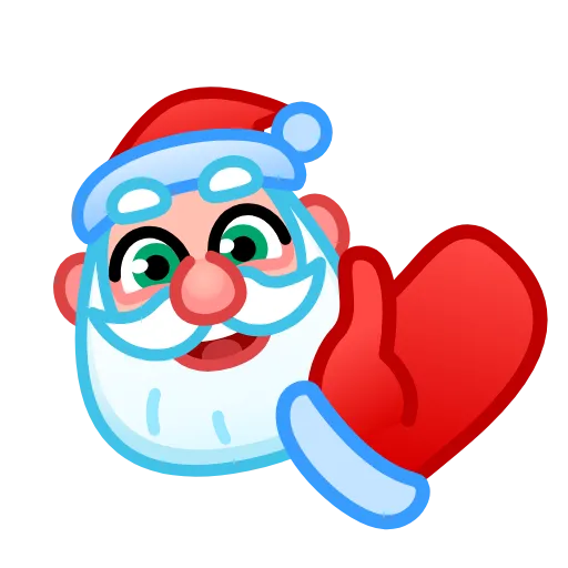 👋 Стикер «Santa Claus» для Telegram