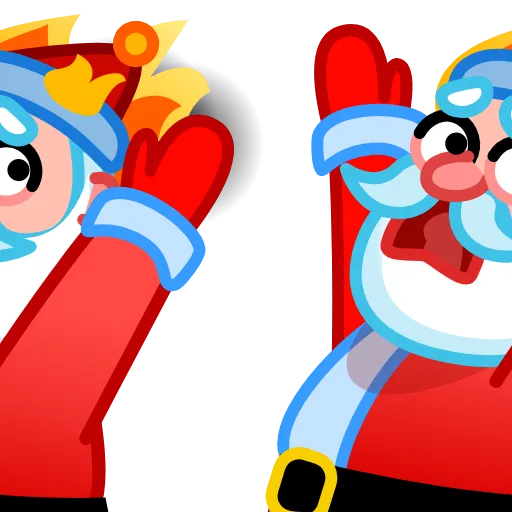 🔥 Стикер «Santa Claus» для Telegram