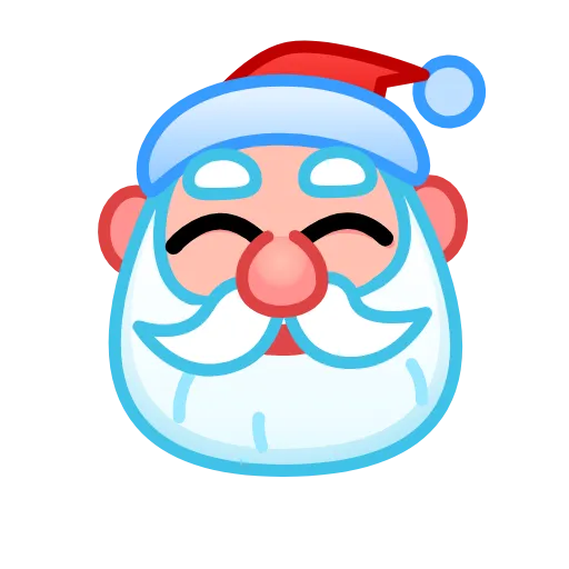 😉 Стикер «Santa Claus» для Telegram