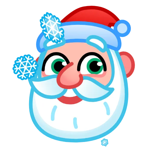 ❄️ Стикер «Santa Claus» для Telegram