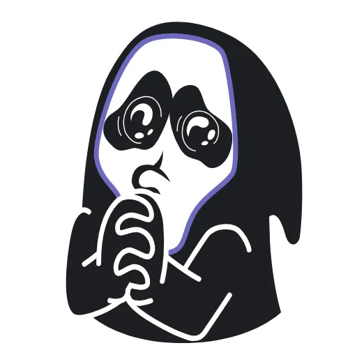 🥺 Стикер «Animated Scream» для Telegram