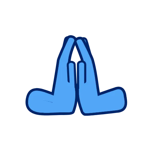 🙏 Стикер «Animated Text» для Telegram