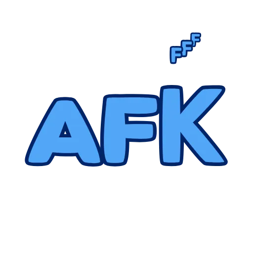 😴 Стикер «Animated Text» для Telegram