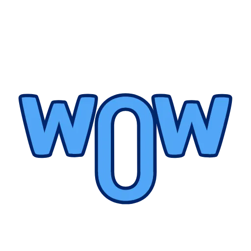 😯 Стикер «Animated Text» для Telegram