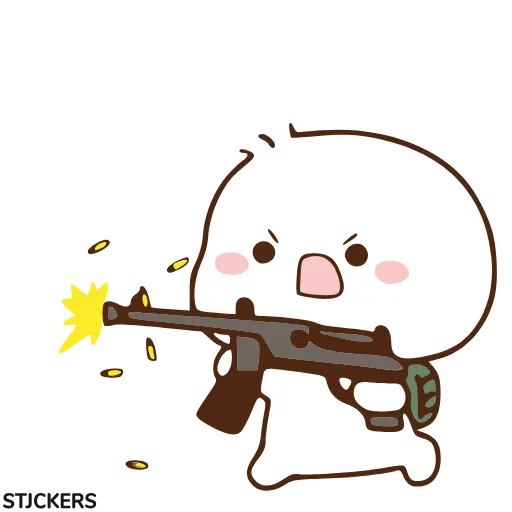 😾 Стикер «Анимированная милота» для Telegram