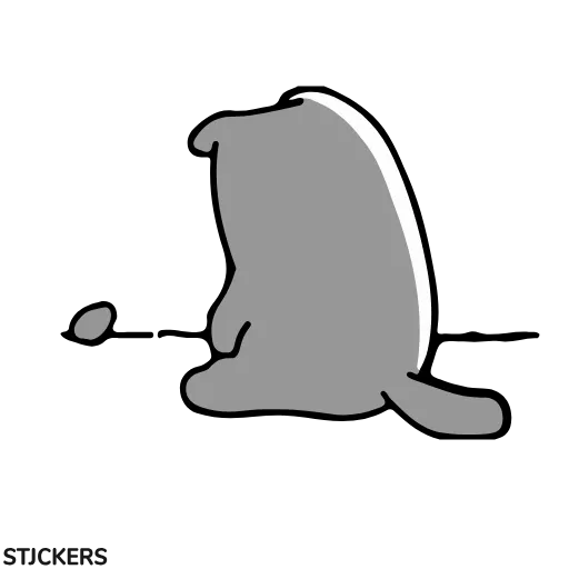🤐 Стикер «Анимированная милота 2» для Telegram