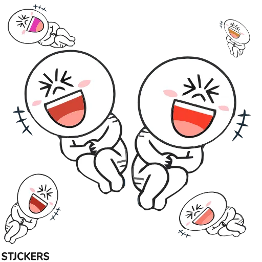 🤣 Стикер «Анимированная милота 2» для Telegram