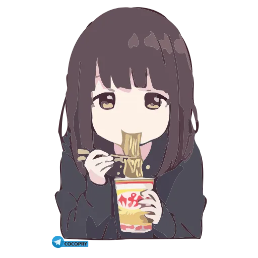 😌 Стикер «Anime Stickers» для Telegram