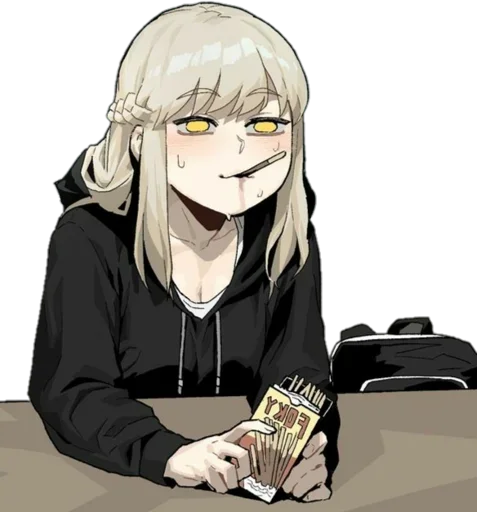 😈 Стикер «Anime Halloween» для Telegram