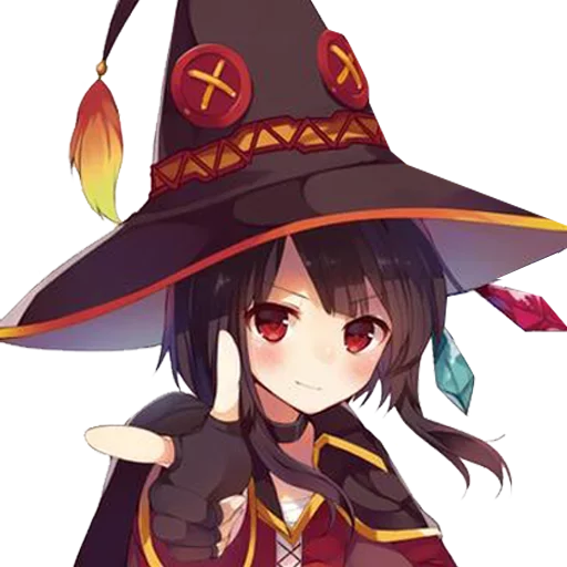 😁 Стикер «Anime Megumine» для Telegram
