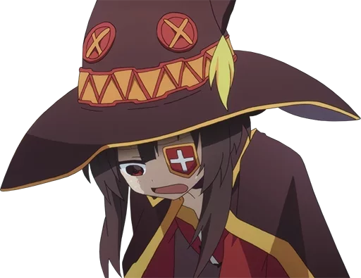 😄 Стикер «Anime Megumine» для Telegram
