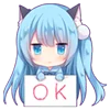 🙆 Эмодзи «anime mix» для Telegram