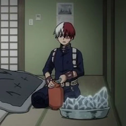 🧊 Стикер «Anime Shoto Todoroki» для Telegram
