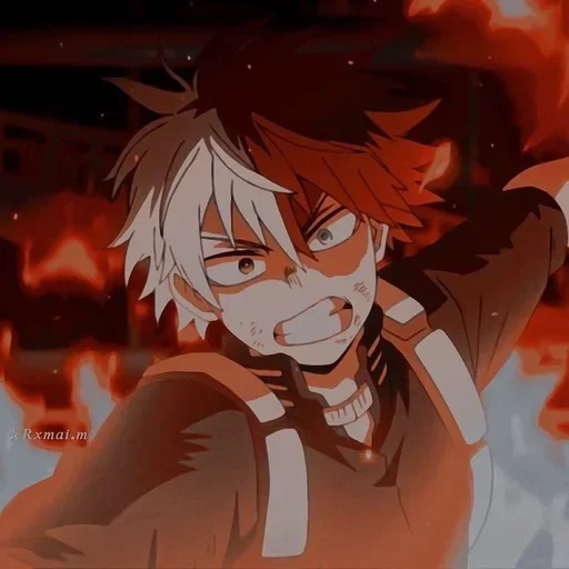 🧊 Стикер «Anime Shoto Todoroki» для Telegram