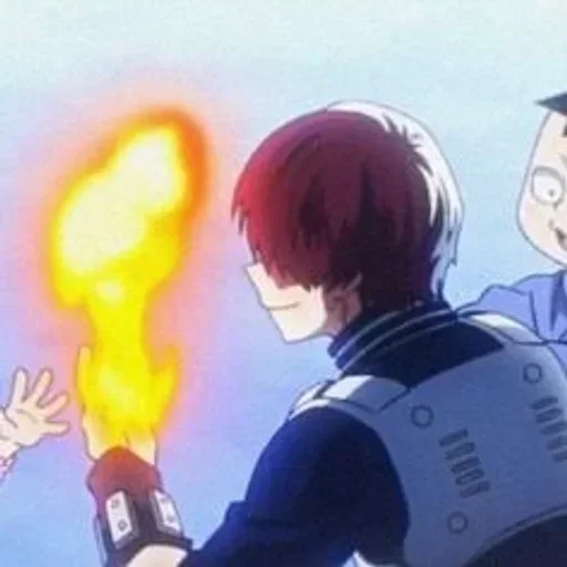 🧊 Стикер «Anime Shoto Todoroki» для Telegram
