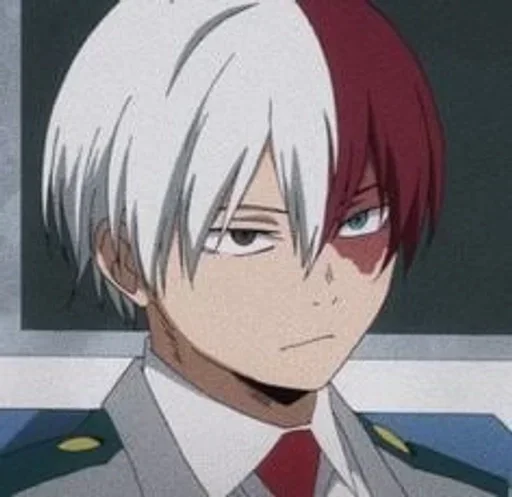 🧊 Стикер «Anime Shoto Todoroki» для Telegram