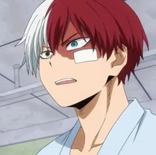 🧊 Стикер «Anime Shoto Todoroki» для Telegram