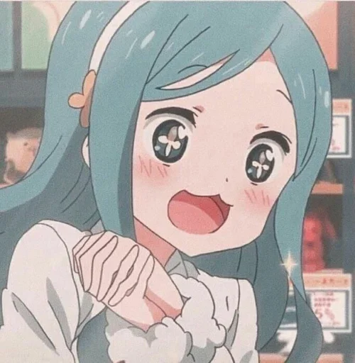 😍 Стикер «Anime chans» для Telegram