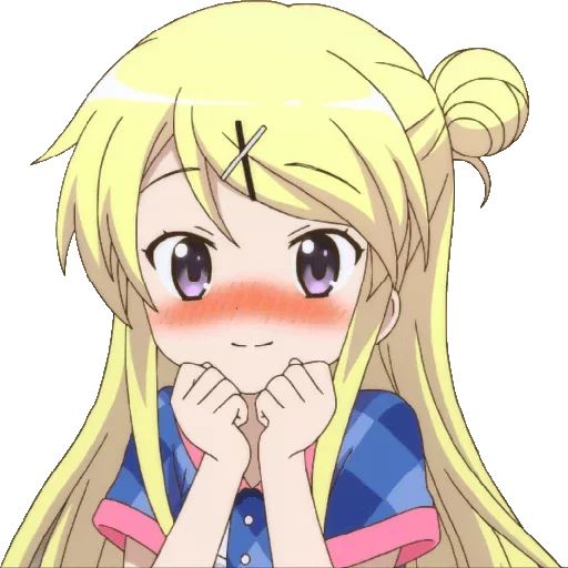 🥰 Стикер «Anime chans» для Telegram
