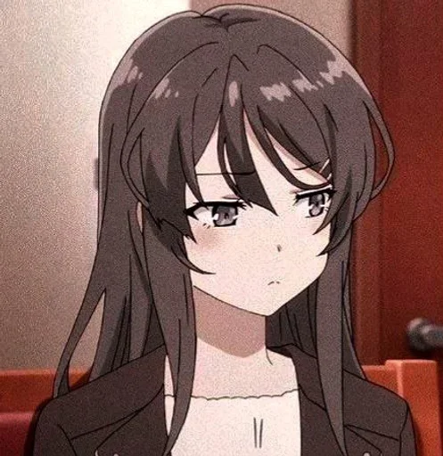 😶 Стикер «Anime chans» для Telegram