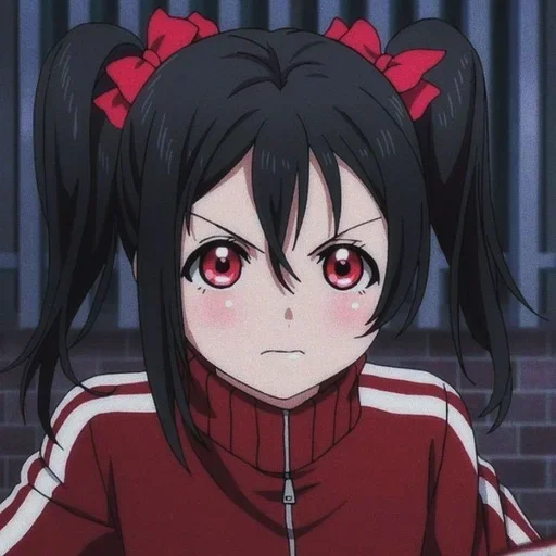😡 Стикер «Anime chans» для Telegram
