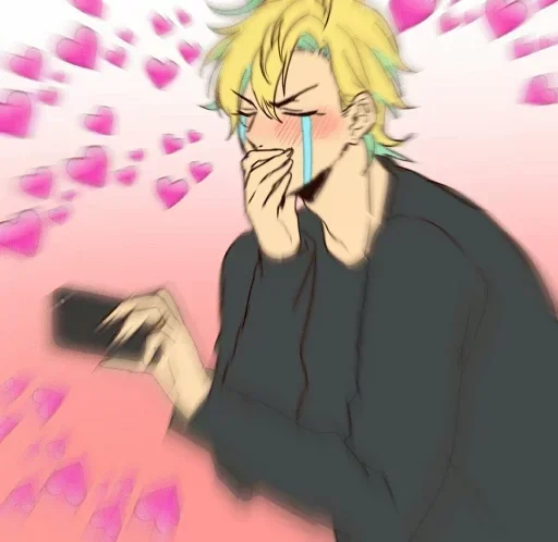 🥺 Стикер «Anime chans» для Telegram