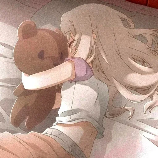 🧸 Стикер «Anime chans» для Telegram